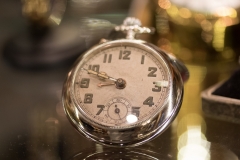 Orologio da tasca con allarme metallo / Metal Pocket Watch With Alarm